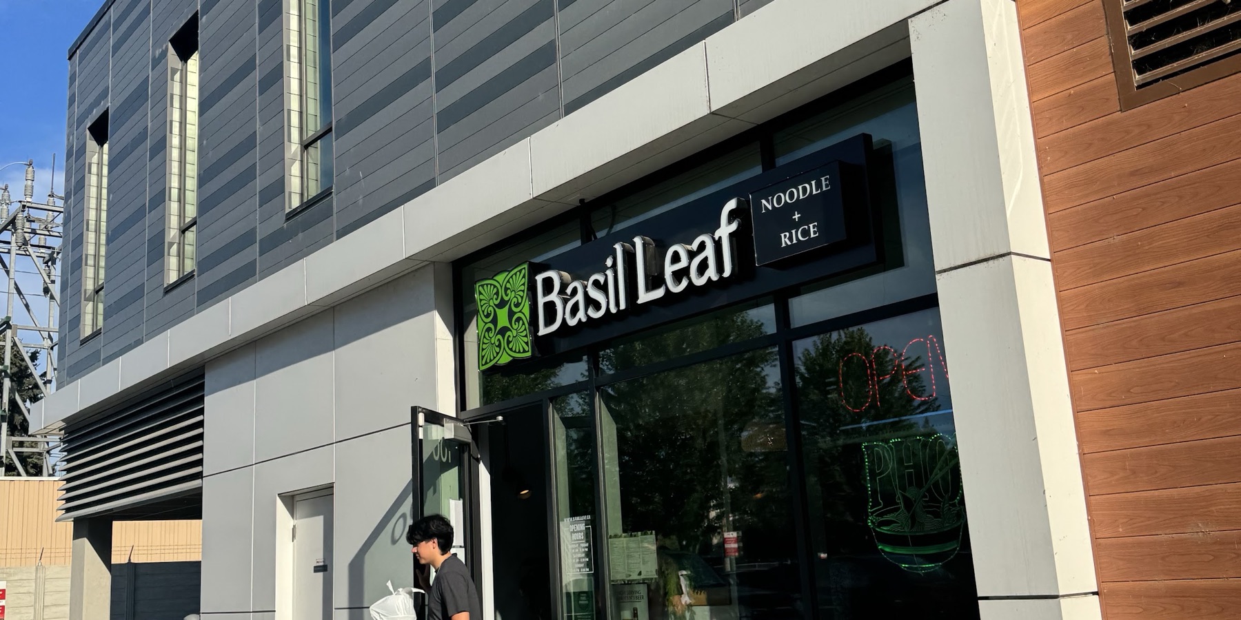 Basil Leaf Noodle + Rice