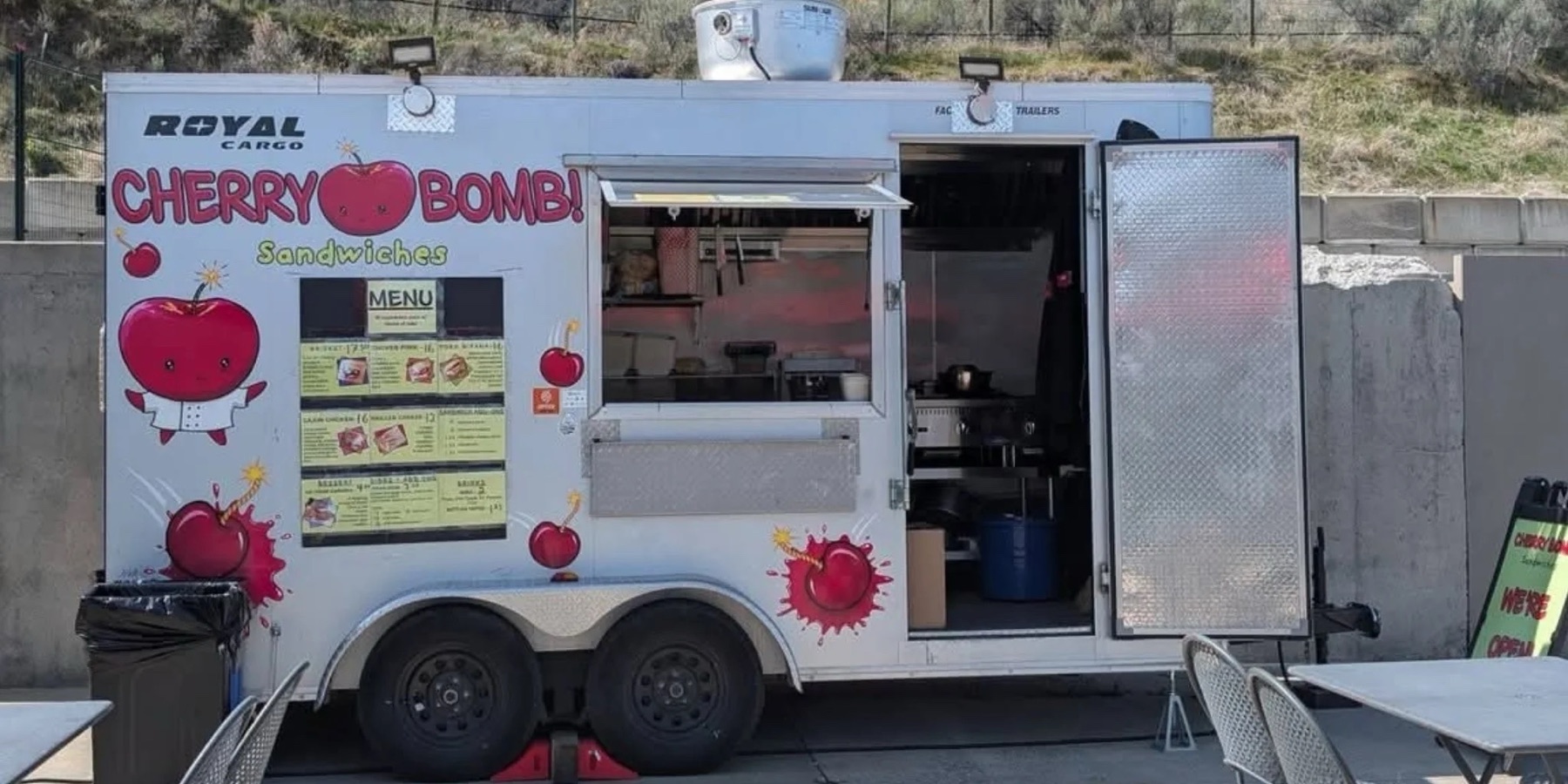 Cherry Bomb Sandwiches