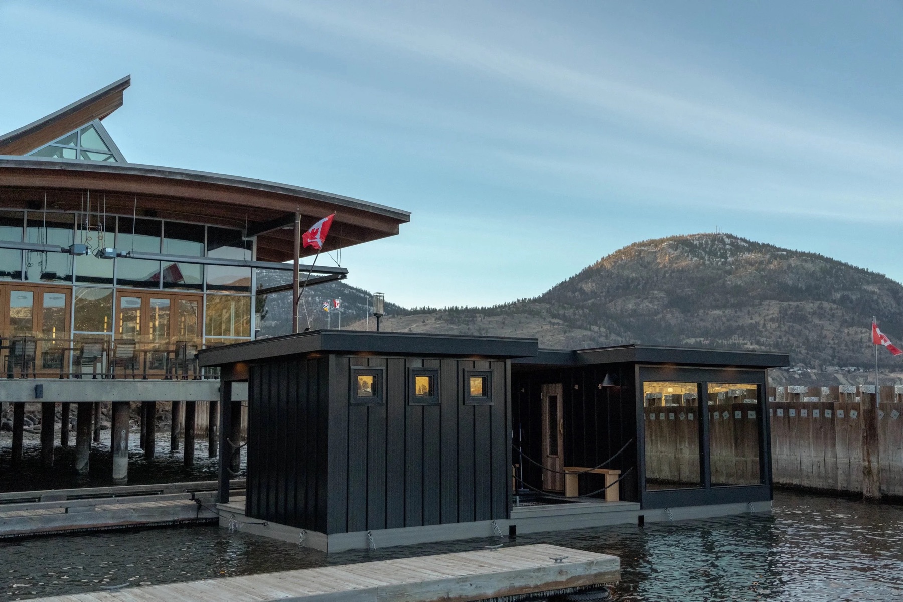 Shelter Floating Sauna